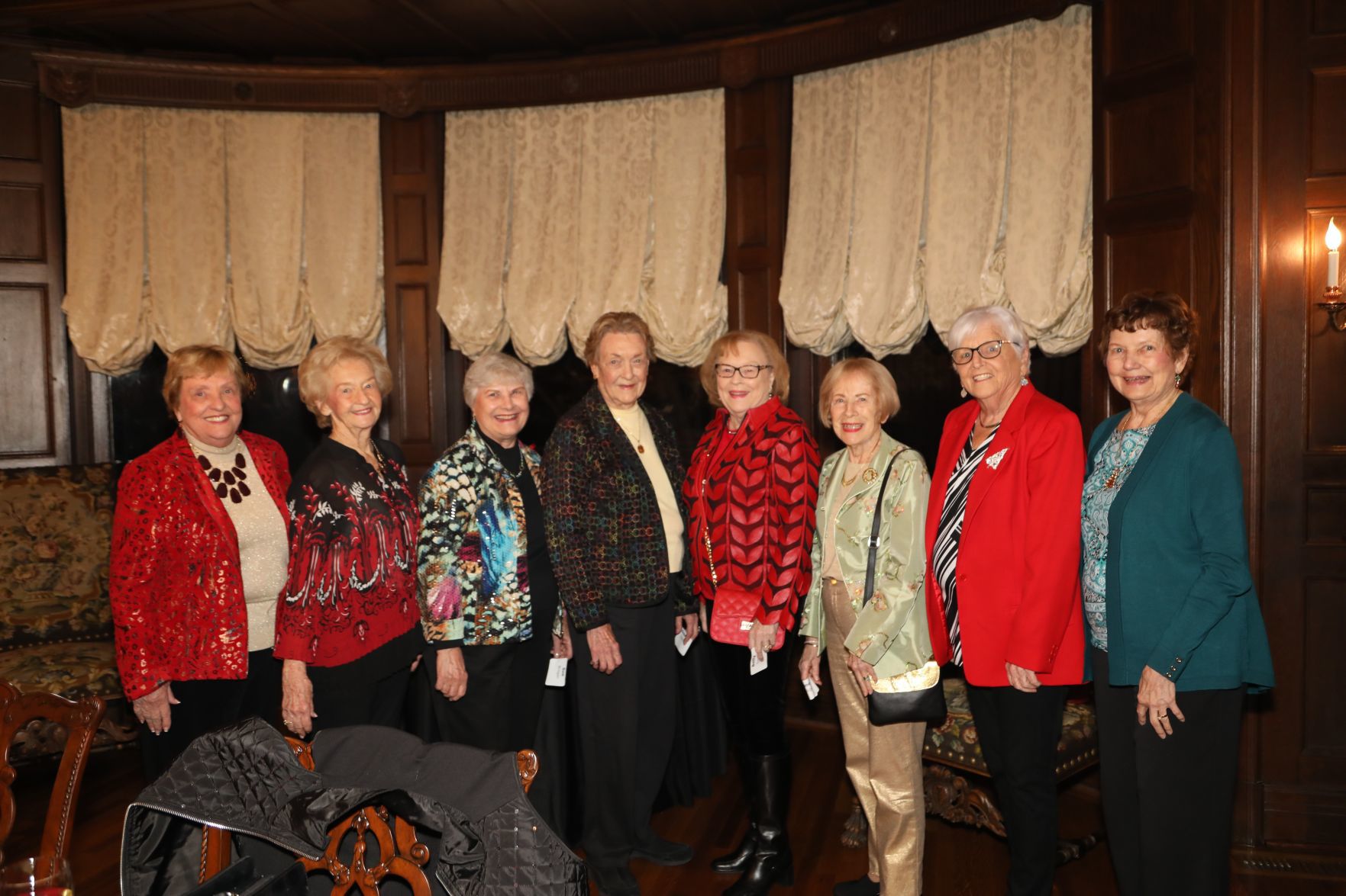 Jean Prichard, Joann Clay, Sue Brogan, Rosalie Eickhoff, Betty Smith, Jane Bolliger, Donna Chickanosky, Lucille Jacobs